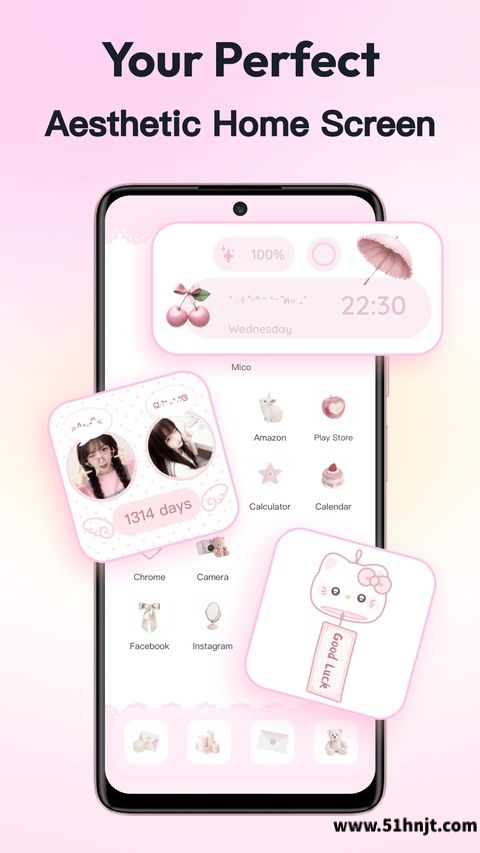 米克锁屏app截图