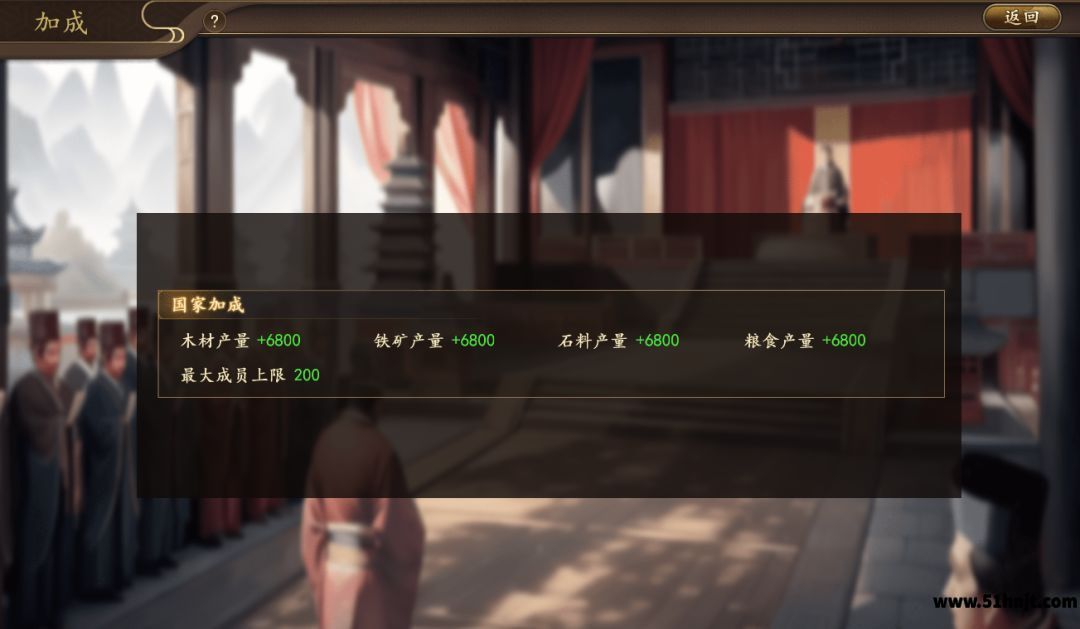 三国志之九州战同盟资源与领地界面