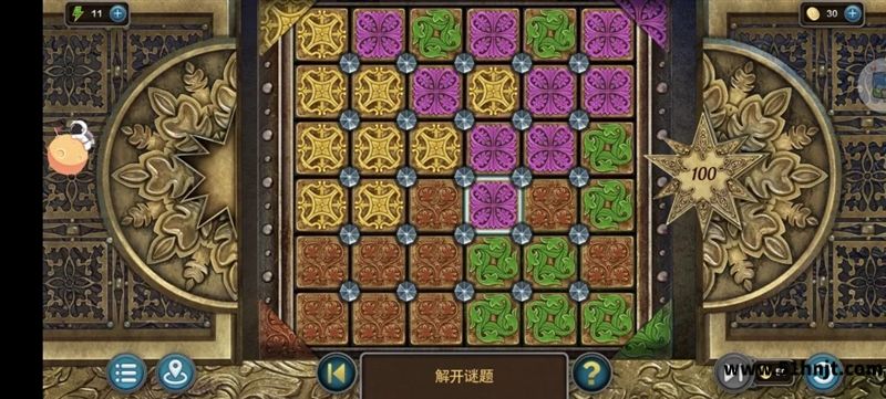 幻想时空探险方块谜题初始盘面