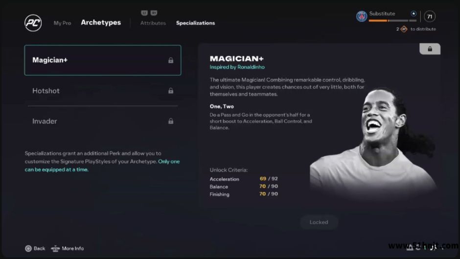 FC 26球员职业生涯Magician+专长的Unlock Criteria解锁条件