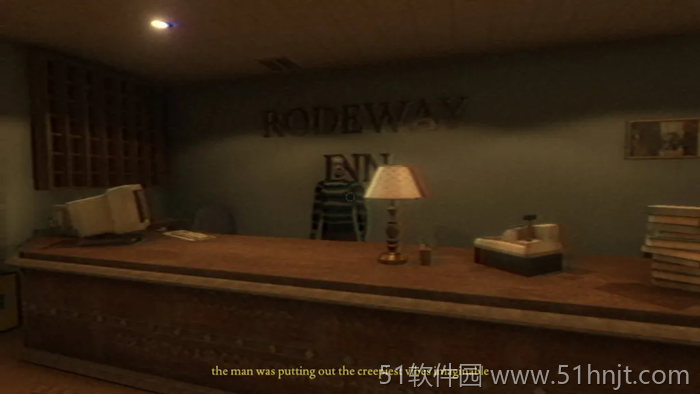 溯源之惧诺伍德便车Roadway Inn旅馆前台