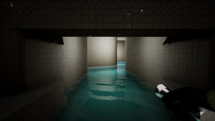 逃离后室Poolrooms泳池层级与水下走廊