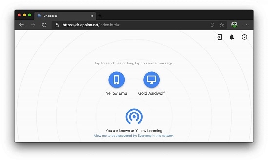 Snapdrop 官方版 V1.0